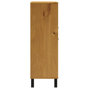 Highboard Kiefer Massivholz 92 cm