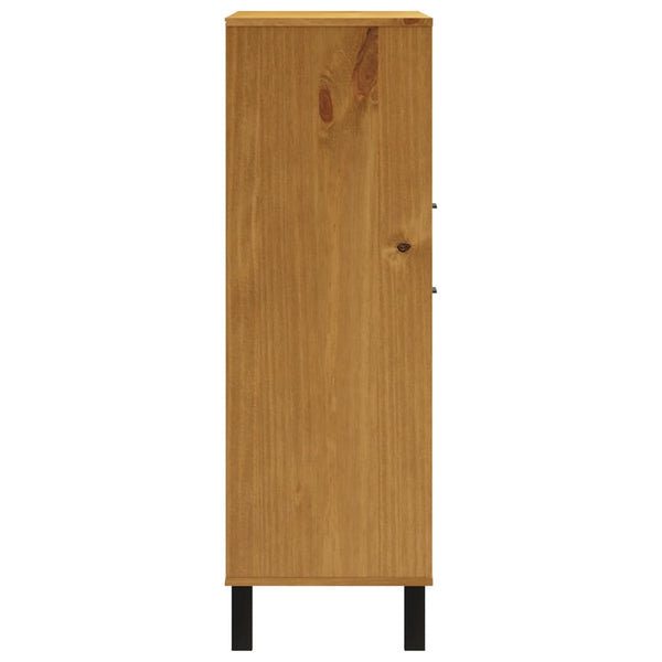 Highboard Kiefer Massivholz 92 cm