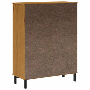Highboard Kiefer Massivholz 92 cm