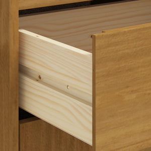 Highboard Kiefer Massivholz 92 cm