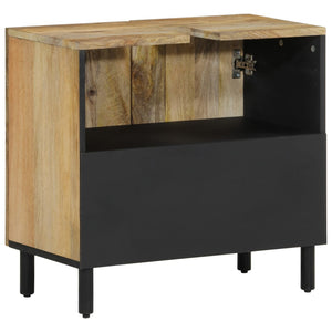 Waschbeckenunterschrank Mango Massivholz 62 cm