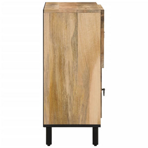 Massivholz Mango Beistellschrank 80cm