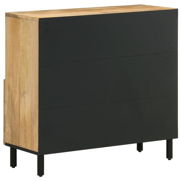 Massivholz Mango Beistellschrank 80cm