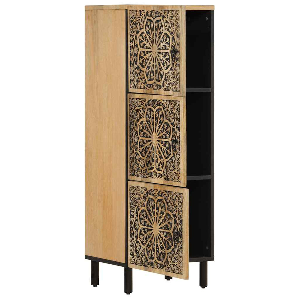 vidaXL Sideboard 40x33x110 cm Solid Mango Wood