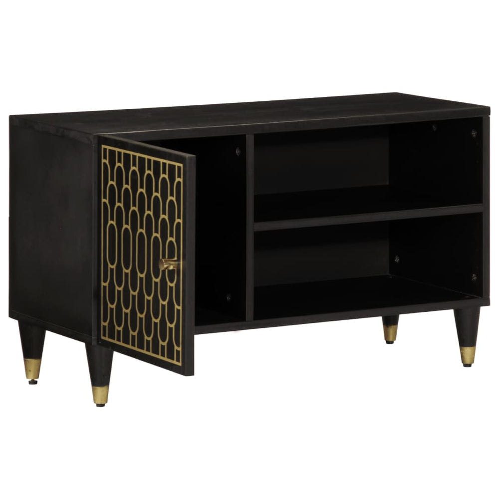 Meuble TV vidaXL 80x31,5x46 cm Bois de manguier massif