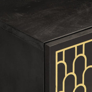 TV-Schrank Mango Massivholz 80cm