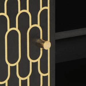 TV-Schrank Mango Massivholz 80cm