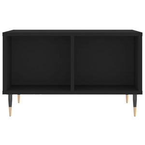 Schwarzer Couchtisch 60x50 cm