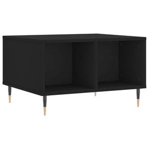 Schwarzer Couchtisch 60x50 cm