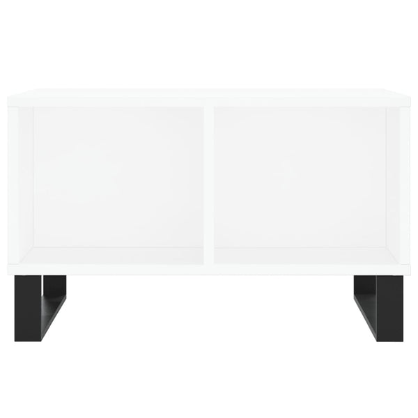 Weißer Couchtisch 60x50 cm