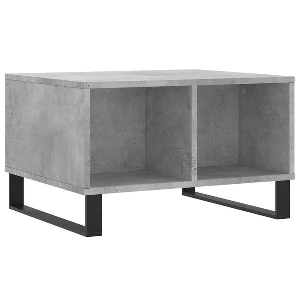 Betongrauer Couchtisch 60x50 cm