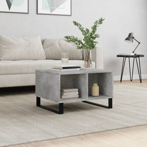 Betongrauer Couchtisch 60x50 cm