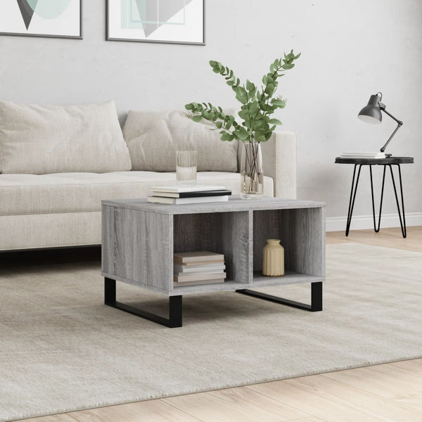 Couchtisch Grau Sonoma 60x50 cm
