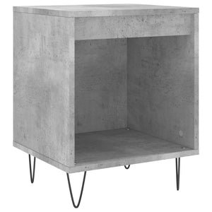 Betongrauer Nachttisch 40x35x50 cm