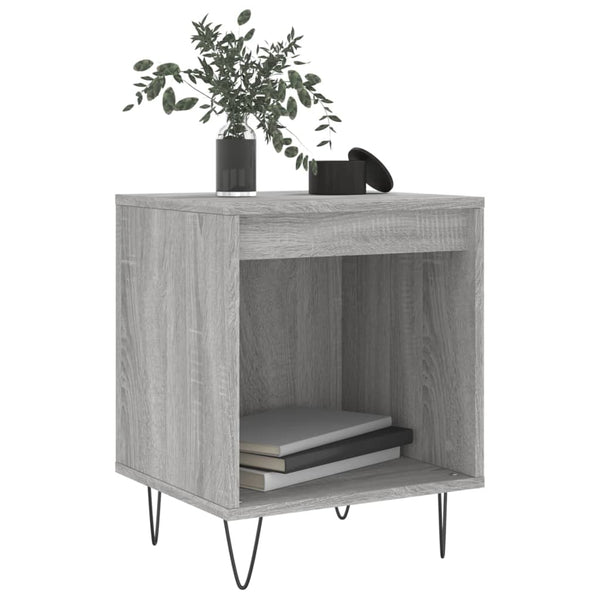 Nachttisch Grau Sonoma 40x35x50 cm