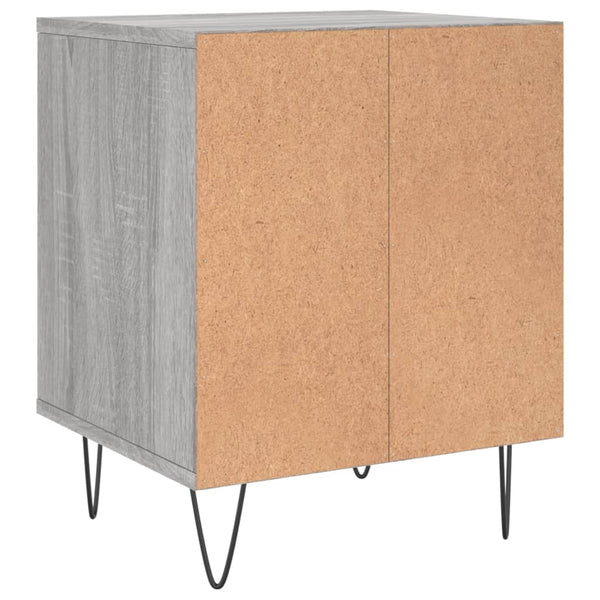 Nachttisch Grau Sonoma 40x35x50 cm