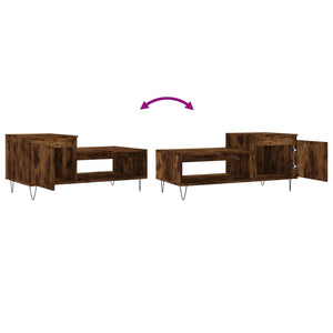 Couchtisch Räuchereiche 100x50 cm