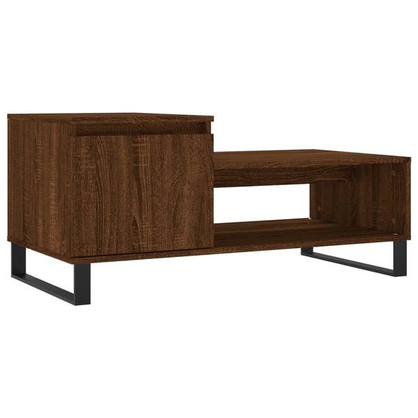 Couchtisch Eichenoptik Braun 100x50 cm