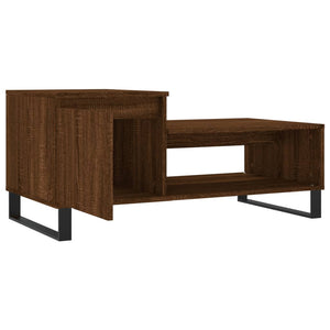 Couchtisch Eichenoptik Braun 100x50 cm