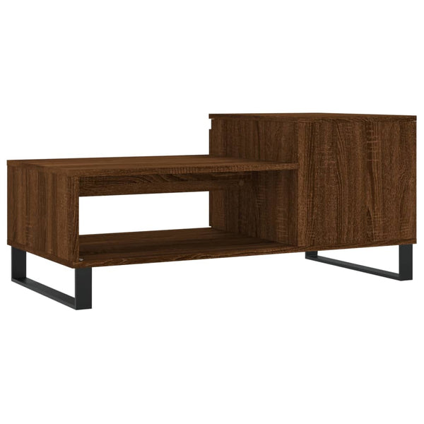 Couchtisch Eichenoptik Braun 100x50 cm