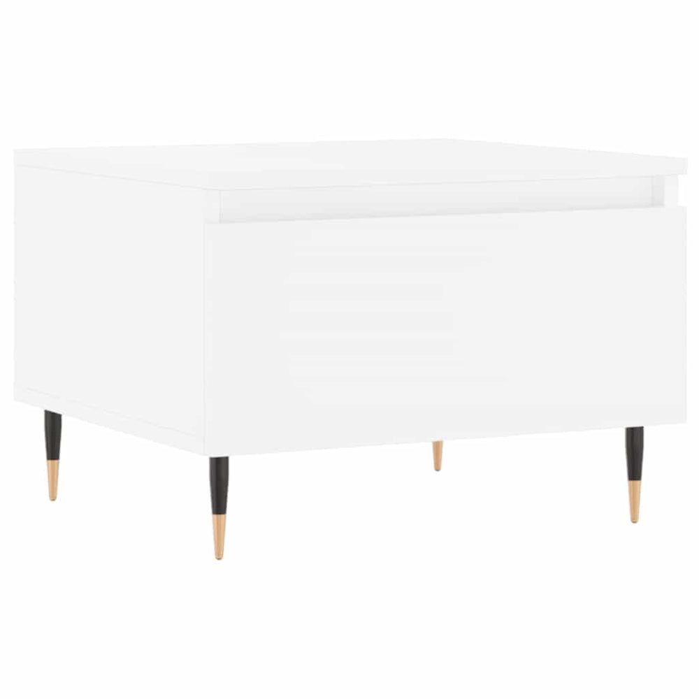 vidaXL Coffee Table White 50x46x35 cm Engineered Wood