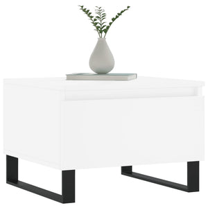 Couchtische 2er Set Weiß 50x46x35 cm