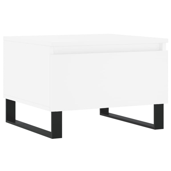 Couchtische 2er Set Weiß 50x46x35 cm