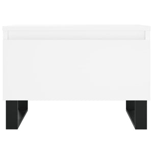 Couchtische 2er Set Weiß 50x46x35 cm