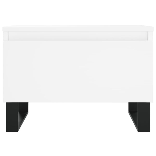 Couchtische 2er Set Weiß 50x46x35 cm