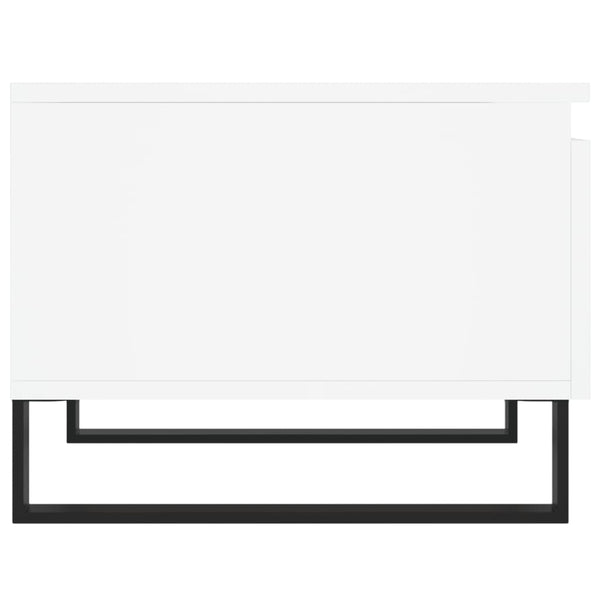 Couchtische 2er Set Weiß 50x46x35 cm