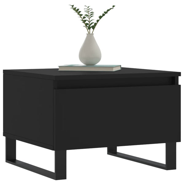 Schwarze Couchtische, 2er Set