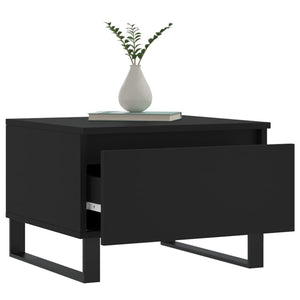 Schwarze Couchtische, 2er Set
