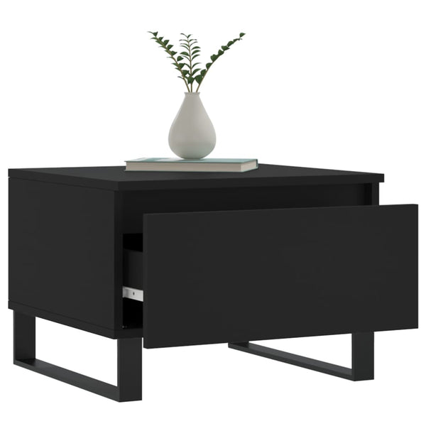 Schwarze Couchtische, 2er Set