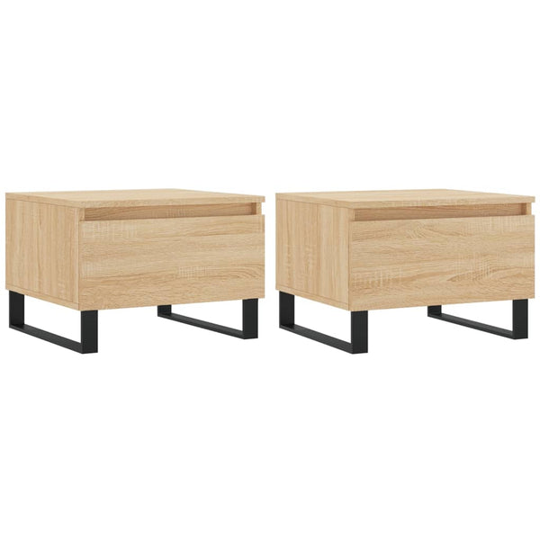 Couchtische 2er-Set Sonoma-Eiche