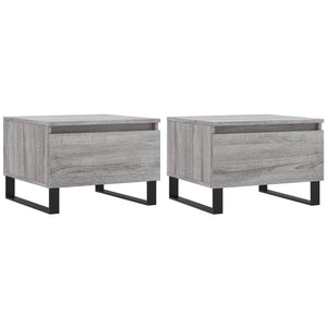 Couchtische 2er Set Grau Sonoma