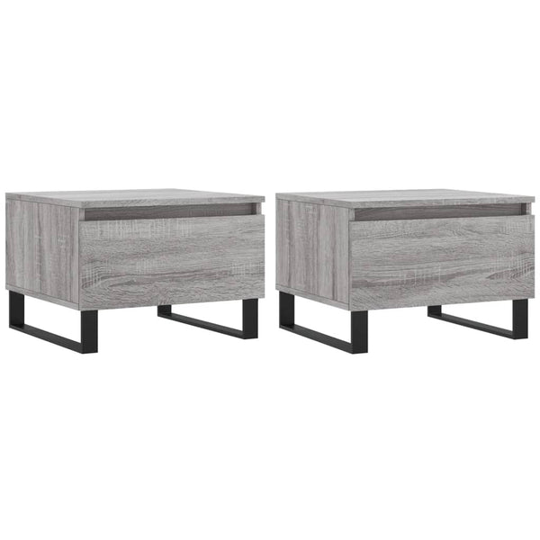 Couchtische 2er Set Grau Sonoma