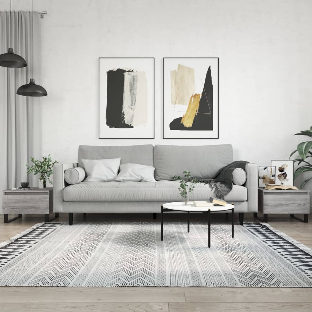 Couchtische 2er Set Grau Sonoma