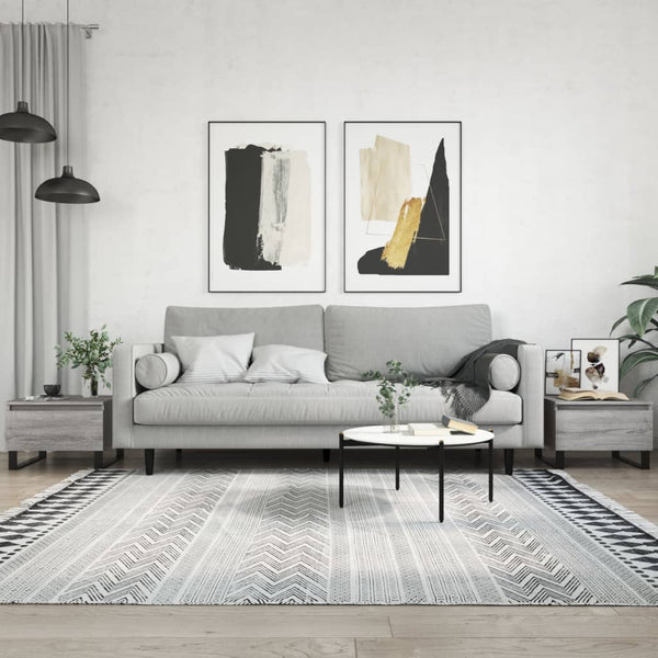 Couchtische 2er Set Grau Sonoma