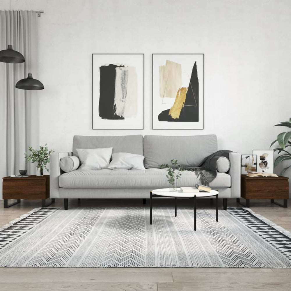 Couchtische 2er Set Eichenoptik