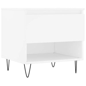 Weißer Couchtisch 50x50 cm