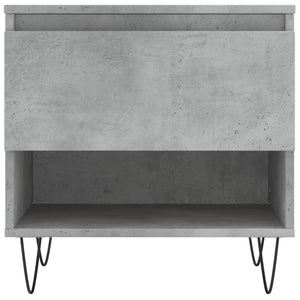 Betongrau Couchtisch 50x50 cm