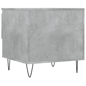 Betongrau Couchtisch 50x50 cm