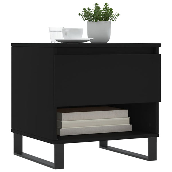 Schwarze Couchtische 2er Set