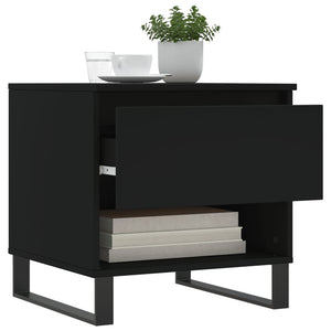 Schwarze Couchtische 2er Set