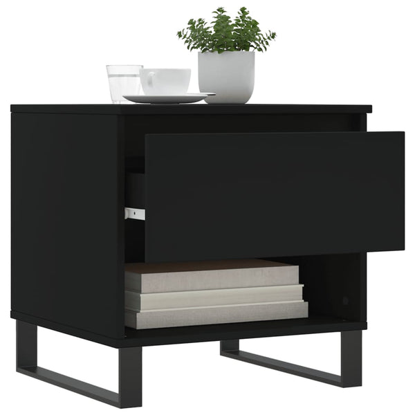 Schwarze Couchtische 2er Set