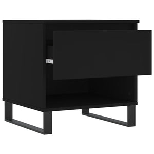 Schwarze Couchtische 2er Set