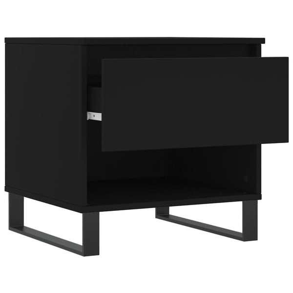 Schwarze Couchtische 2er Set