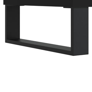 Schwarze Couchtische 2er Set