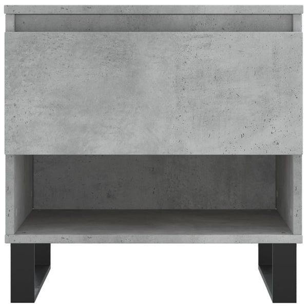 Betongraue Couchtische, 2er-Set