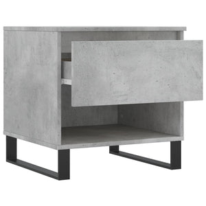 Betongraue Couchtische, 2er-Set